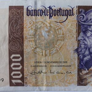 Nota 1000 escudos - Chapa 13