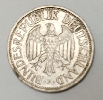 Moeda 1 Marco 1956 – Alemanha