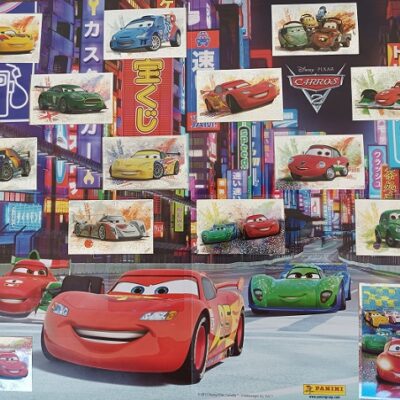 Caderneta completa de cromos Panini – Carros 2