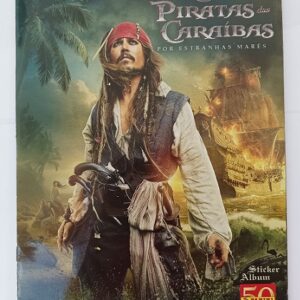 Caderneta completa de cromos Panini - Piratas das Caraíbas