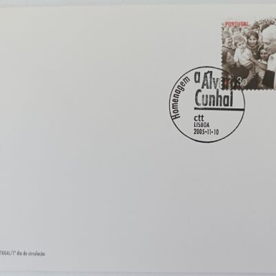 Selos de homenagem a Álvaro Cunhal