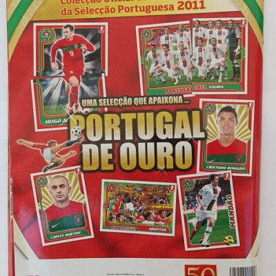 Caderneta completa de cromos Panini – Portugal de Ouro
