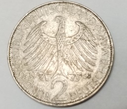 Moeda de 2 marcos de 1947