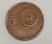 Moeda de 5 escudos de Cabo Verde
