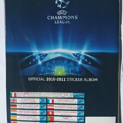 Caderneta completa de cromos Panini – UEFA Champions League 2010-2011