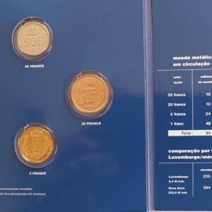 O arquivo monetário da Europa - Moedas do Luxemburgo