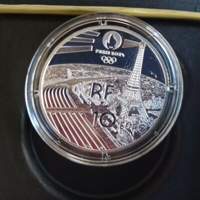 Moeda 10€ Jogos Olímpicos Paris 2024 – Ginástica artística
