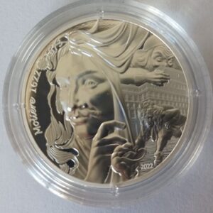 Moeda 20€ L´art de la Plume - Molière