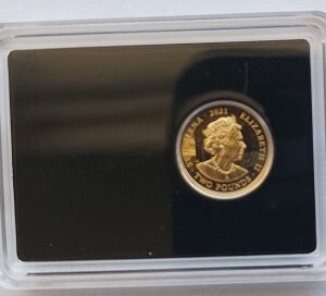Moedas de ouro modernas (2021-2022) Moeda em ouro de 2£ - Rainha Isabel II