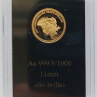 Moedas de ouro modernas (2021-2022) moeda ouro 10 dólares Barbados- Brasão de armas - Image 2