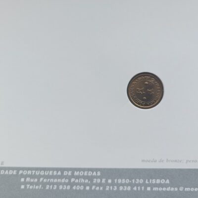 2022 – A moeda do mês – Junho 2022 – 400º batalha de Macau – moeda 5 avos 1967