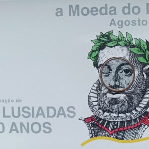 2022 - A moeda do mês - Agosto 2022 - Os Lusíadas 450 anos