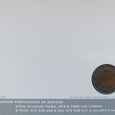 A moeda do mês – novembro 2022 – 100 anos TUTANCÁMON