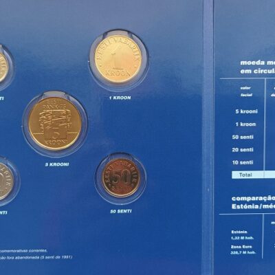 O arquivo monetário da europa – Moedas da Estónia