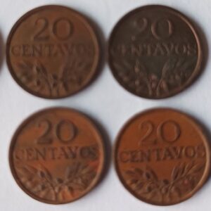 Moedas de 20 centavos - Portugal