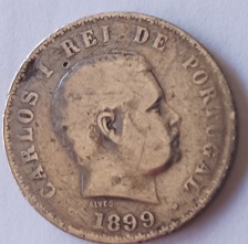 Moeda de 500 réis de 1899