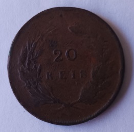 Moeda de 20 réis de 1891