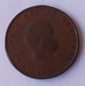 Moeda de 20 réis de 1891
