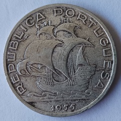 Moeda de 10$00 de 1955