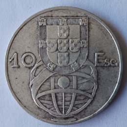 Moeda de 10$00 de 1955