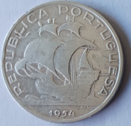 Moeda de 10$00 de 1954