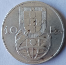 Moeda de 10$00 de 1954
