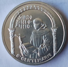 Moeda 500 escudos 1995 - 8º centenário de Santo António