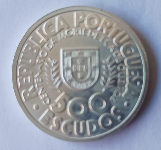 Moeda de 500 escudos – Centenário da morte de Eça de Queiroz