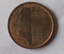 Moeda 5 cêntimos de 1984 dos Países Baixos