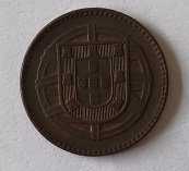 Moeda de 1 centavo de 1920
