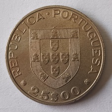 Moeda de 25 escudos FAO de 1983