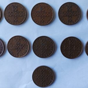 Moedas de 1 escudo entre 1969 e 1979