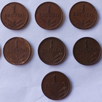 Moedas de 1 escudo entre 1969 e 1979
