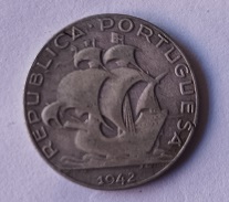 Moeda de 2$50 de 1942