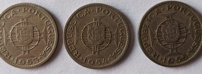 Moedas de 2$50 Moçambique – Portugal