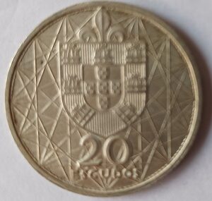 Moeda 20$00 de 1966