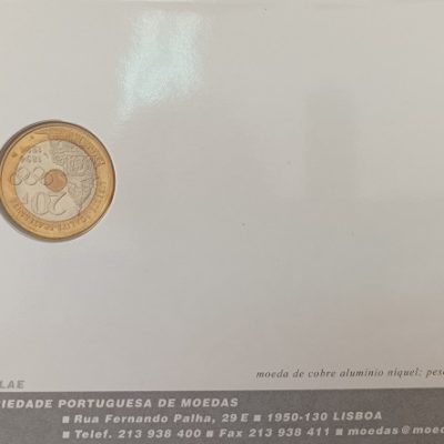A moeda do mês – Janeiro 2024 – Moeda 20 francos – Barão Pierre Coubertin