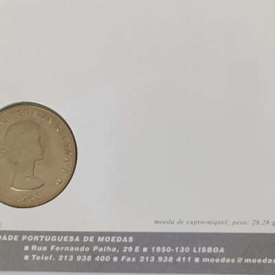 Moeda do mês – Maio 2024 – 25 Pence – Wiston Churchill
