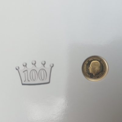 Moeda de ouro de £1 – Aniversário do nascimento da rainha Isabel II