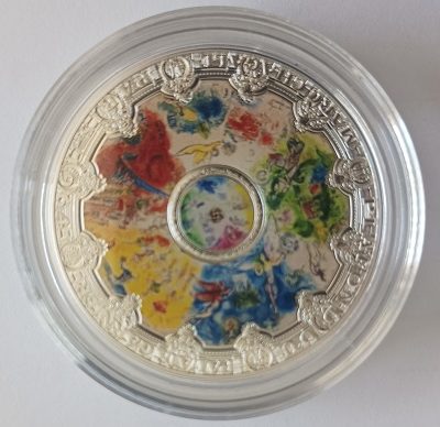 Moeda 10€ Chefs – D´ouvre des Musées – Plafonds du Palais Garnier