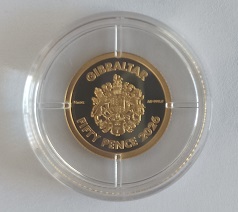 Gold Commemorative coin – “Hope” 2026 – Fifty Pence 2026 – Gibralter